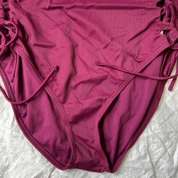 Allure By IMG Plus Size Two Piece Swimsuit Bikini 2XL 20/22 Beach Swim Summer - Picture 6 of 15